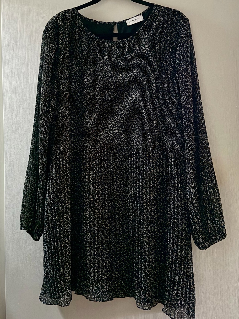 The Raconteur Short Story Box Pleated Swing Dress